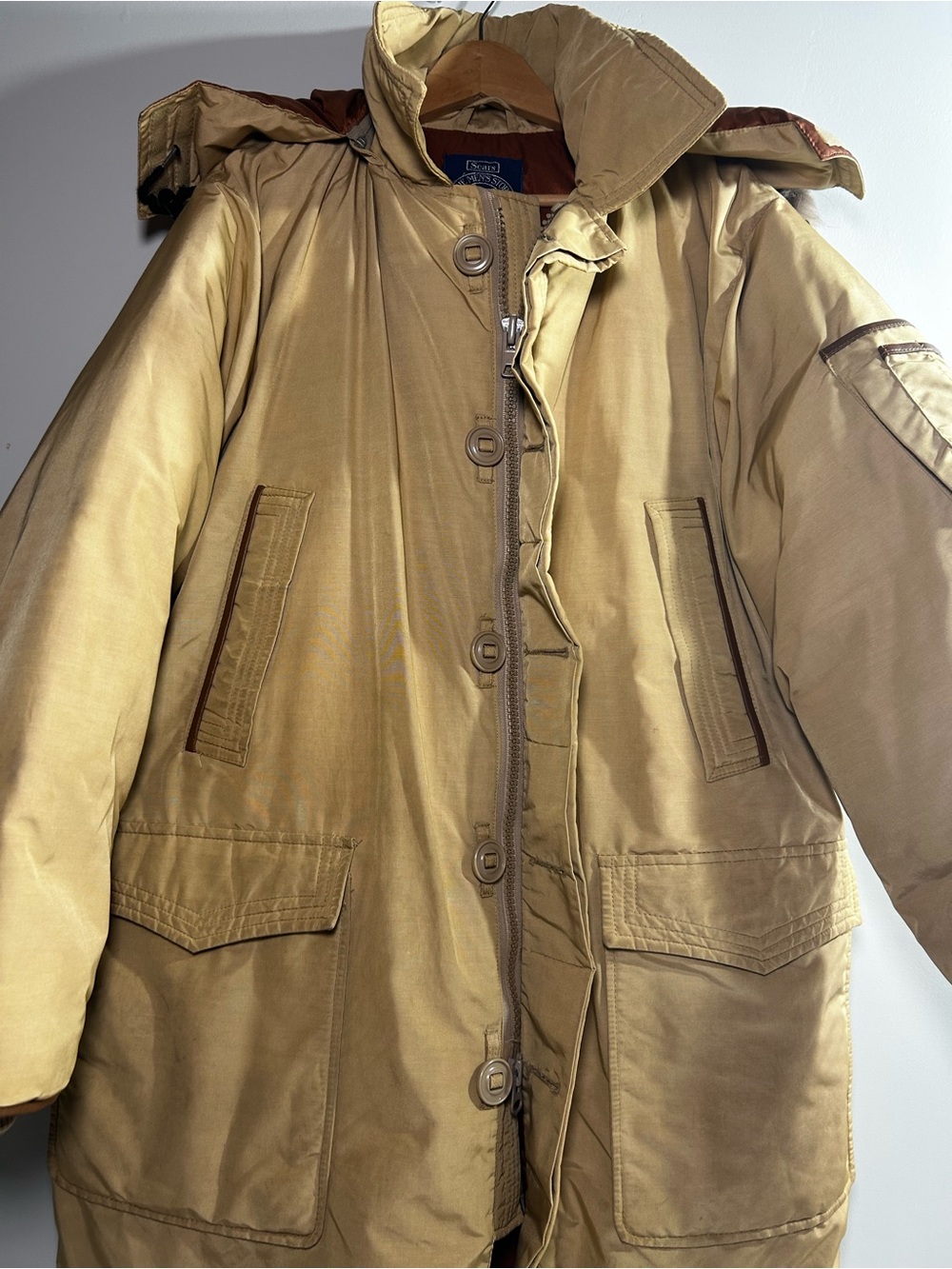 Men's Vintage filled Sears Parka - Picture 5 of 16